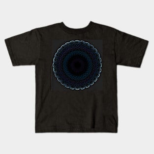 dark mandala Kids T-Shirt